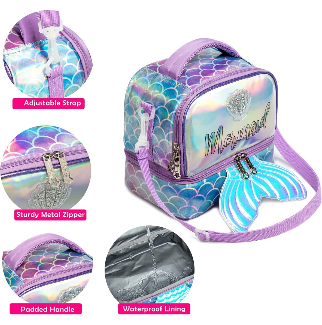 Luxury Lunch Bag - Two Big Compartments | Insulated