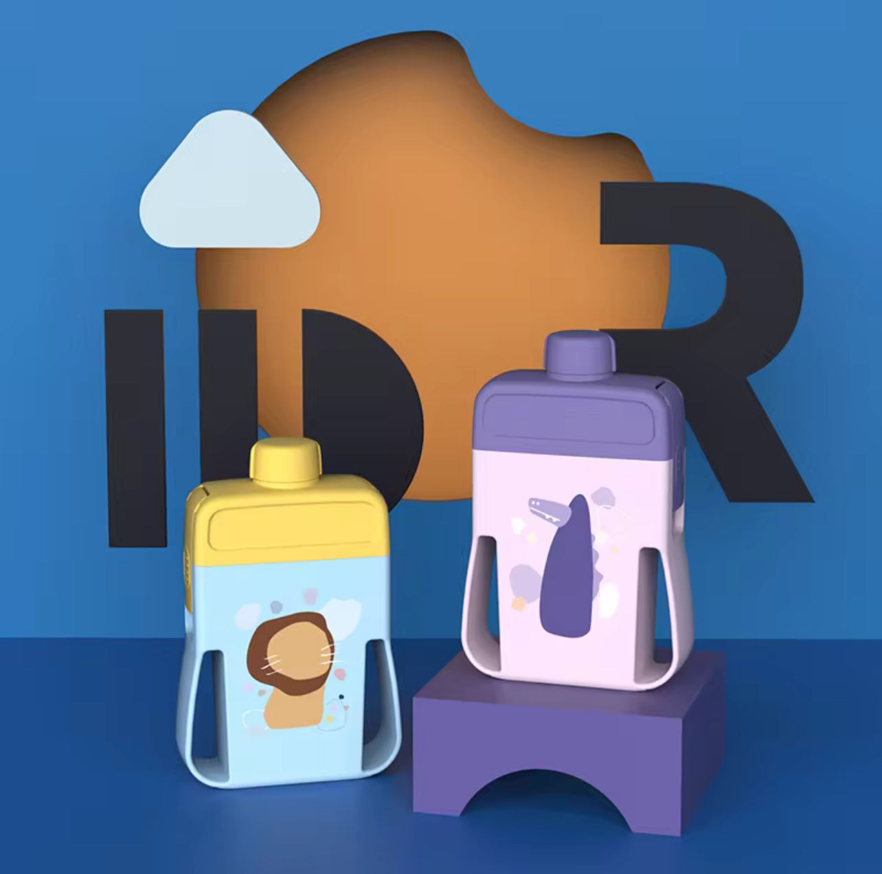 2in1 Lunchbox and Bottle - Silicone
