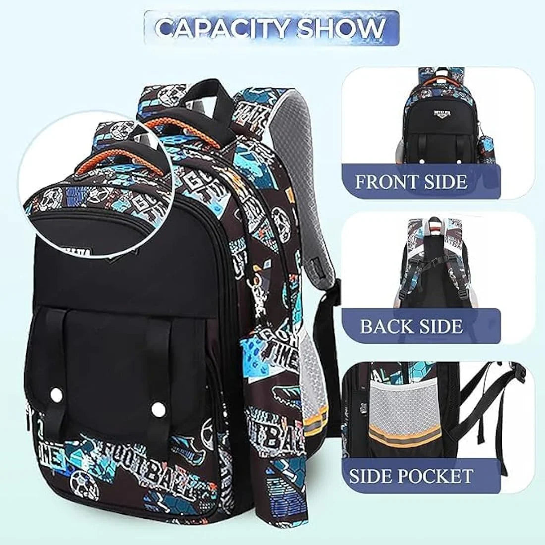 IntelBag - 16” Multi Pocket Smart Backpack