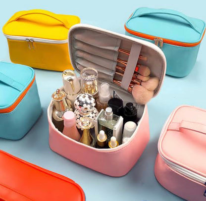 Pretty Vanity - Colorful Cosmetic Bag for Storage and Travel