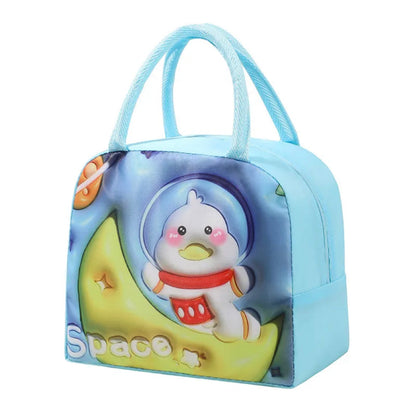 Embossed Style Cute Lunchbags