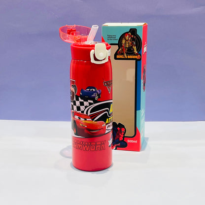Sip and Smile - Insulated Steel Sipper with Cute Characters