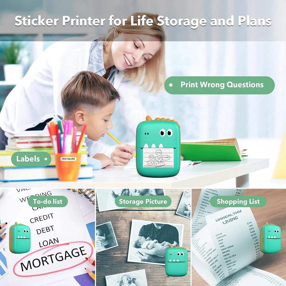 Instant Pocket Printer - Fun, Learn and Make Memories 🖨️