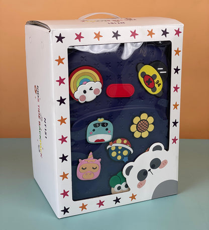 Crocs Style Silicone Backpack with DIY Jibbitz