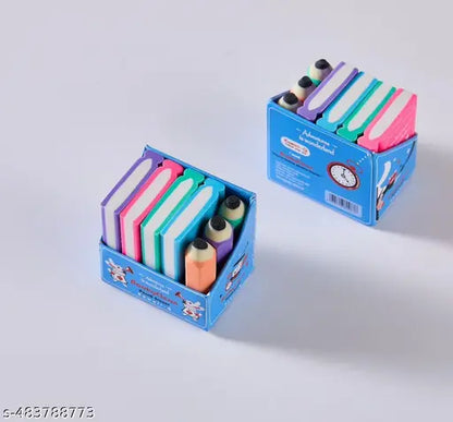 Book Shelf Erasers