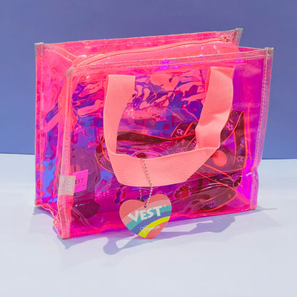 Kids Luxury Tote | Vest | Holographic