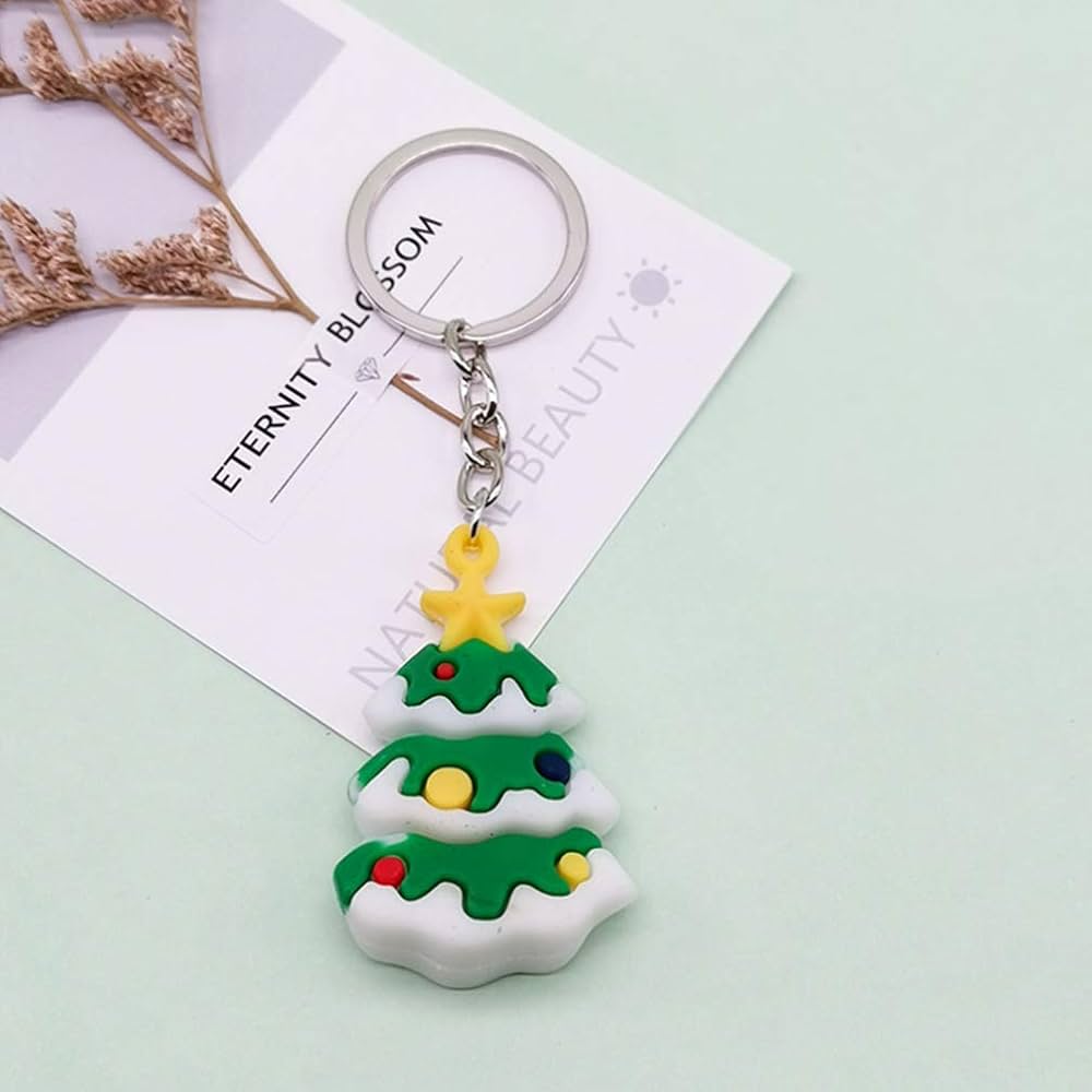 2D Christmas Keychains