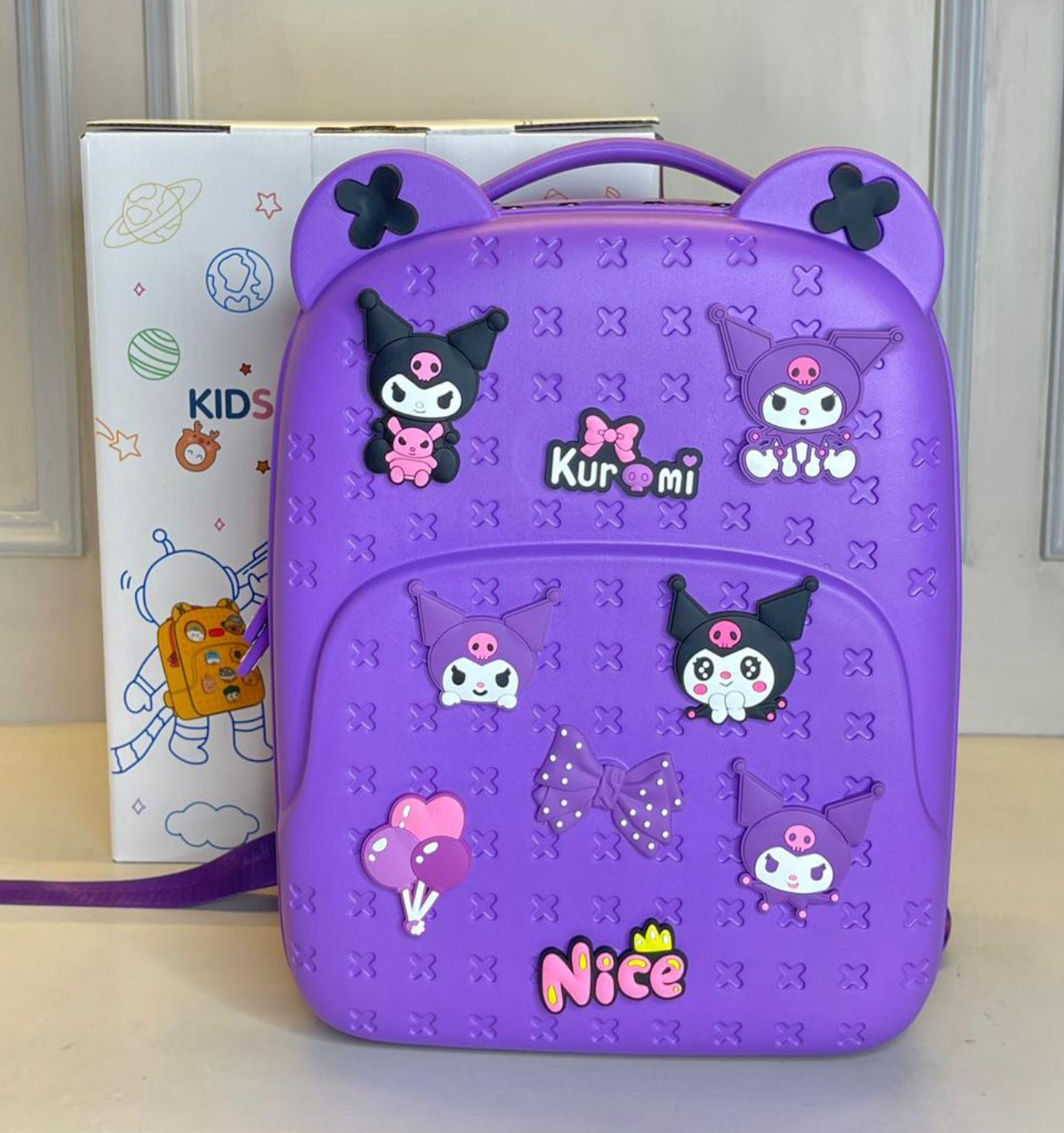 Crocs Style Silicone Backpack with DIY Jibbitz