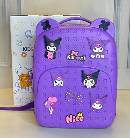 Crocs Style Silicone Backpack with DIY Jibbitz