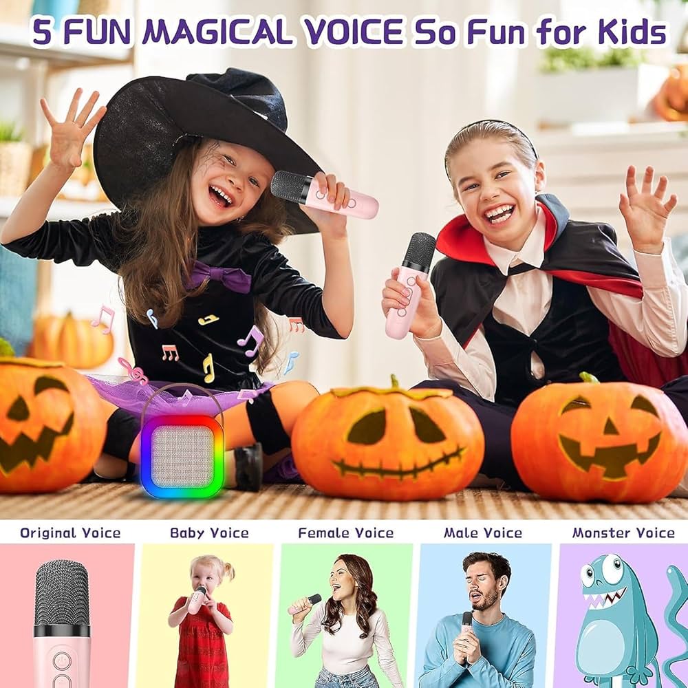 Kids Karaoke - Unique | LED Lights | Better Speaker