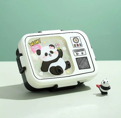 Retro TV Lunchbox - 3 Compartments