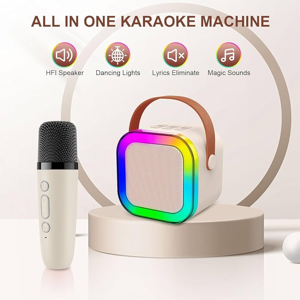 Kids Karaoke - Unique | LED Lights | Better Speaker