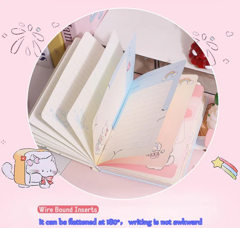 Cat Series - Premium Diary with Passcode