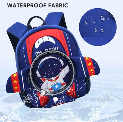 3D Plane Shape Backpack for Kindergarten/Preschool Kids