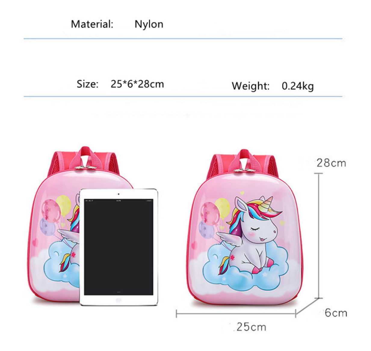 Pre School/Picnic Hardshell Backpacks