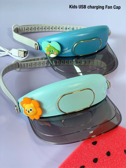 Sun Protector - Cute Hat with Cooling Fan