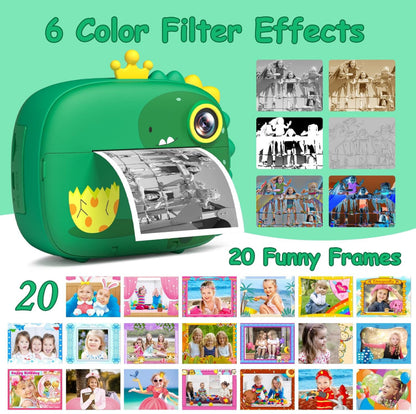 DIY Instant Print Camera 📸 🖨️ - Selfie|MP3|Games