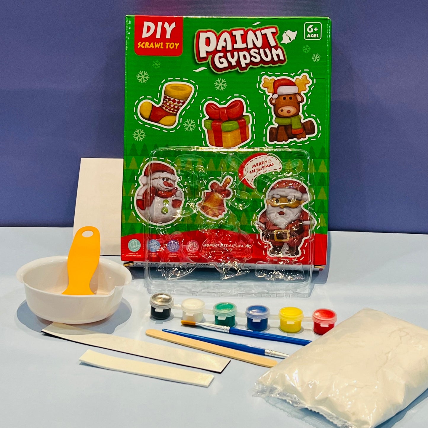 Creative Kid's DIY 3D Gypsum Model Painting Set