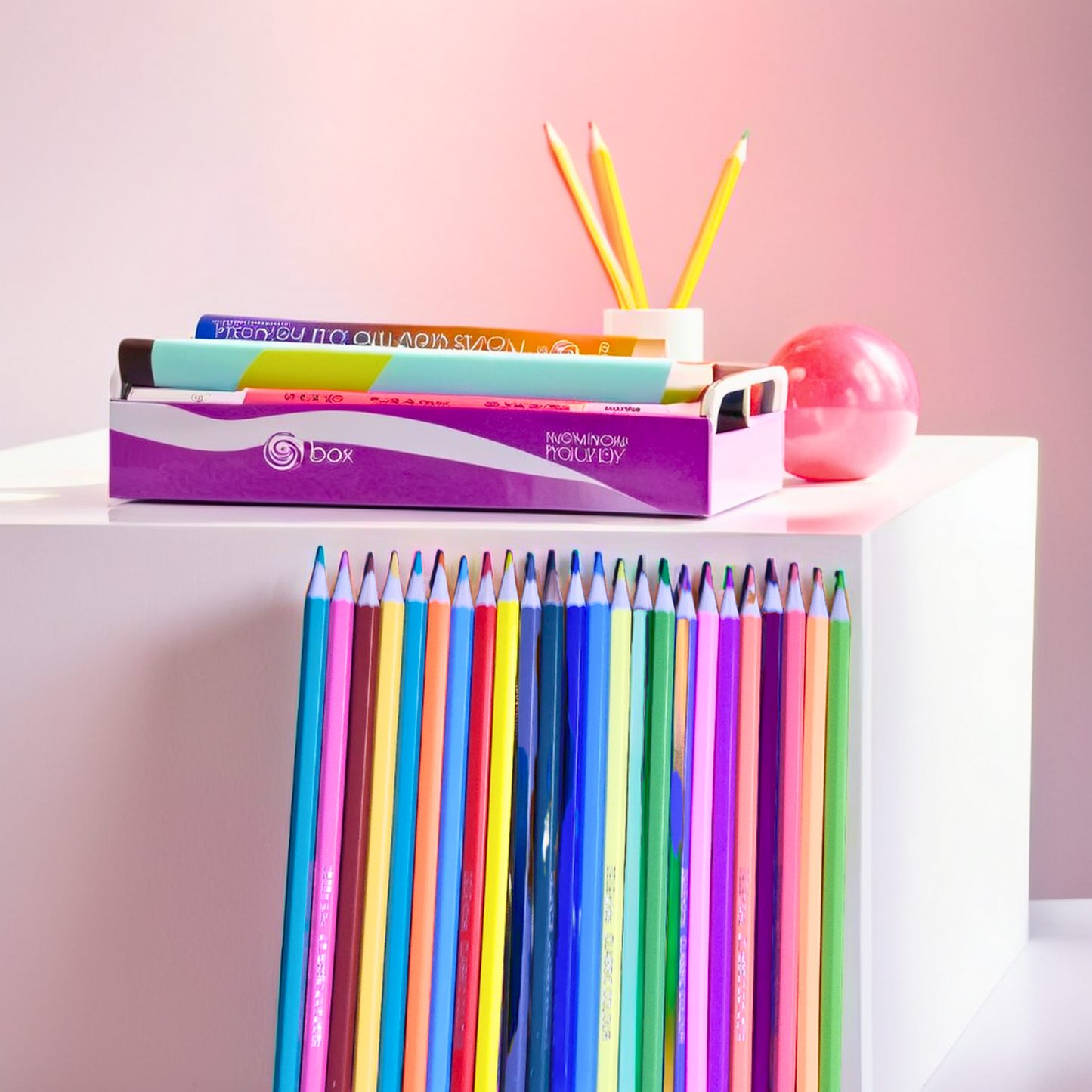 24 Colour Barrel - Art and Craft