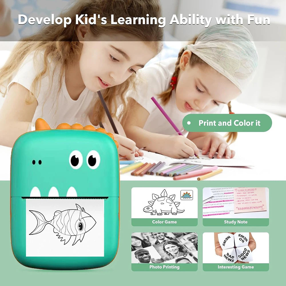 Instant Pocket Printer - Fun, Learn and Make Memories 🖨️