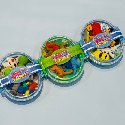 Cute 3D Erasers Box