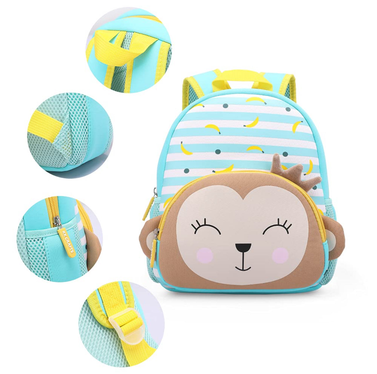 Zoo Explorer - Soft Plush Backpacks for Toddlers/Kindergartens