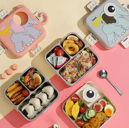 Elephant Eye - Spill Free Steel Lunch Box