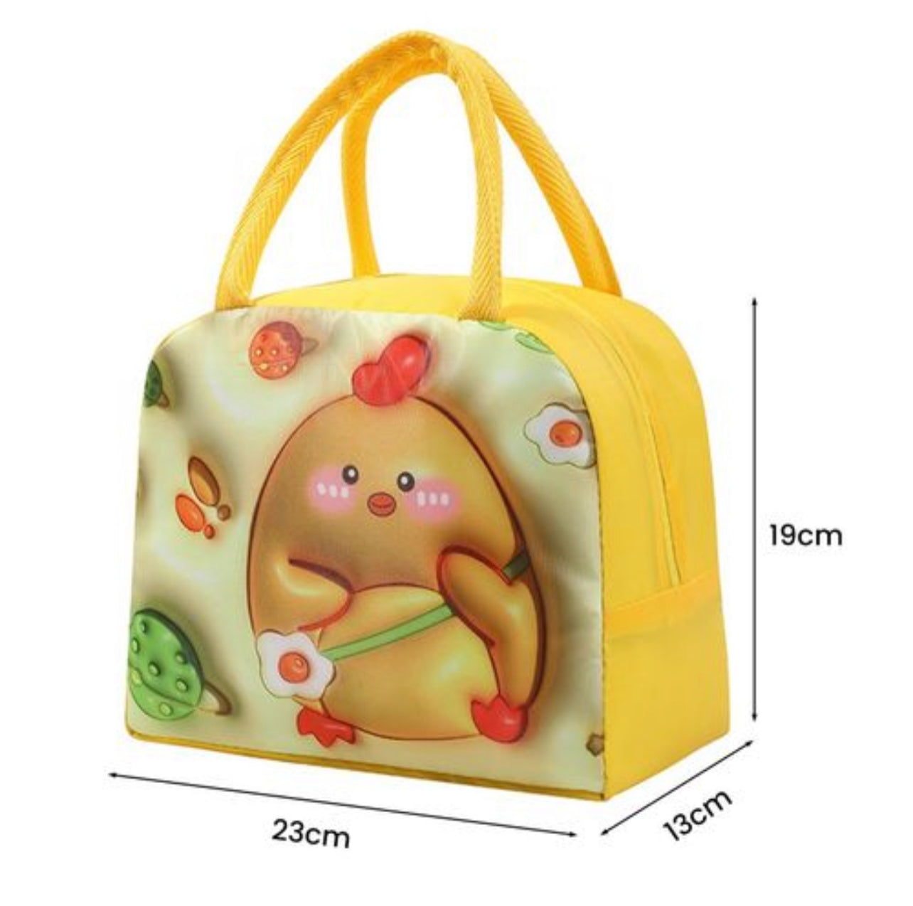 Embossed Style Cute Lunchbags