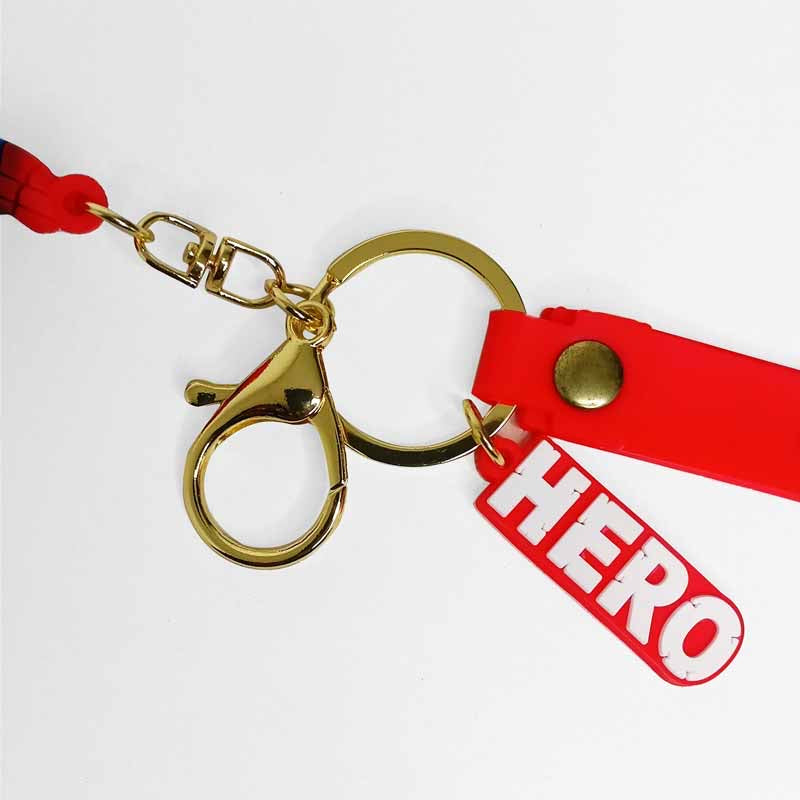 Spider-man 3D Silicone Keychains with Unbelievable Quality