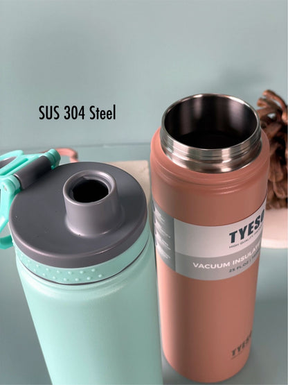 Tyeso - 750ml Vacuum Steel Bottle (Hot/Cold)