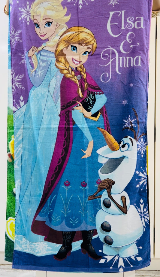 Kids Cute Bath Towel - 100% Cotoon - 60x120 cm (350GSM)