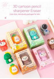 2 in 1 Eraser and Sharpener - Excellent Baby
