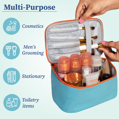Pretty Vanity - Colorful Cosmetic Bag for Storage and Travel