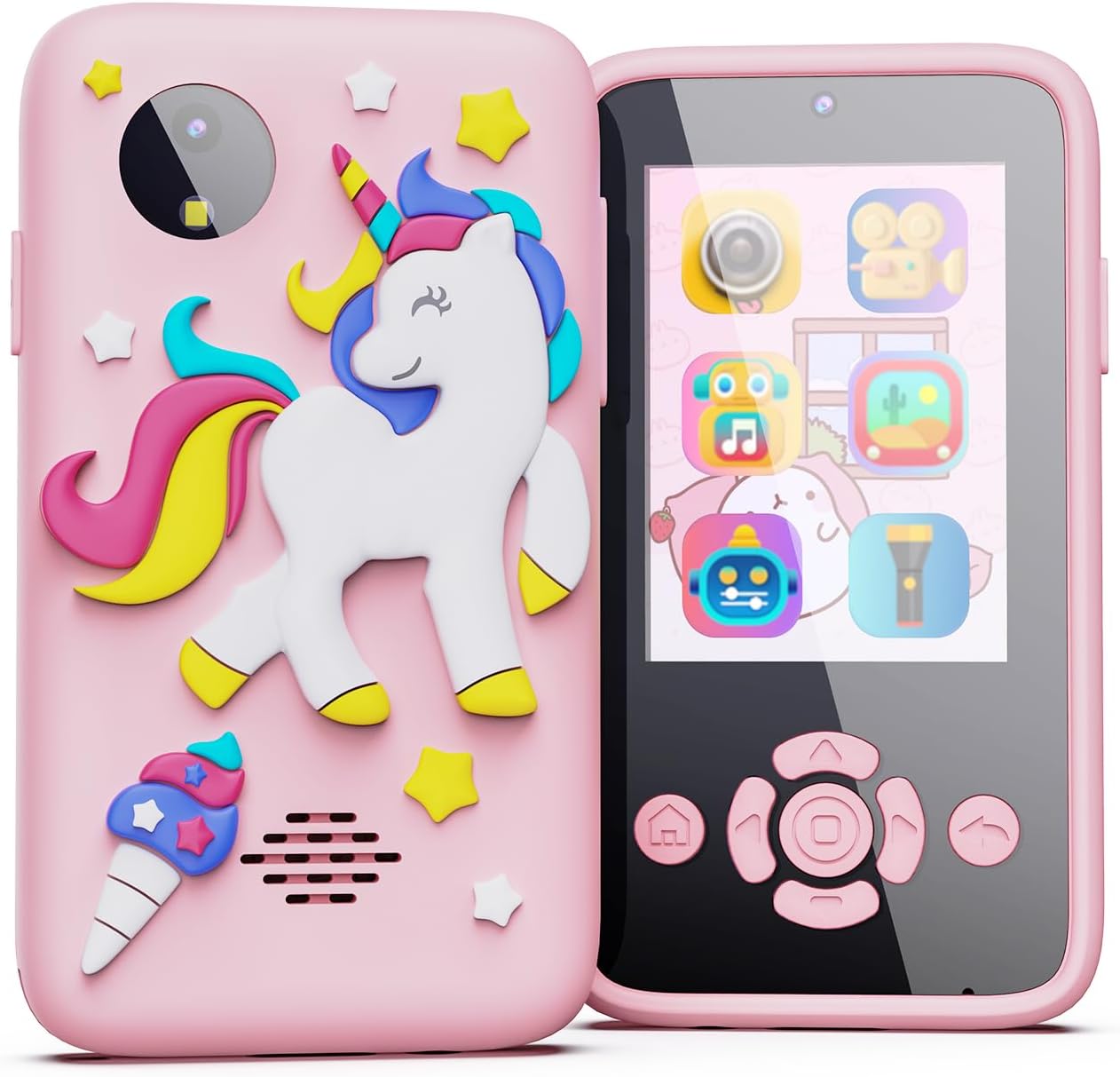 smartphone for kids (in built camera, learning games, MP 3 music player, video recorder)