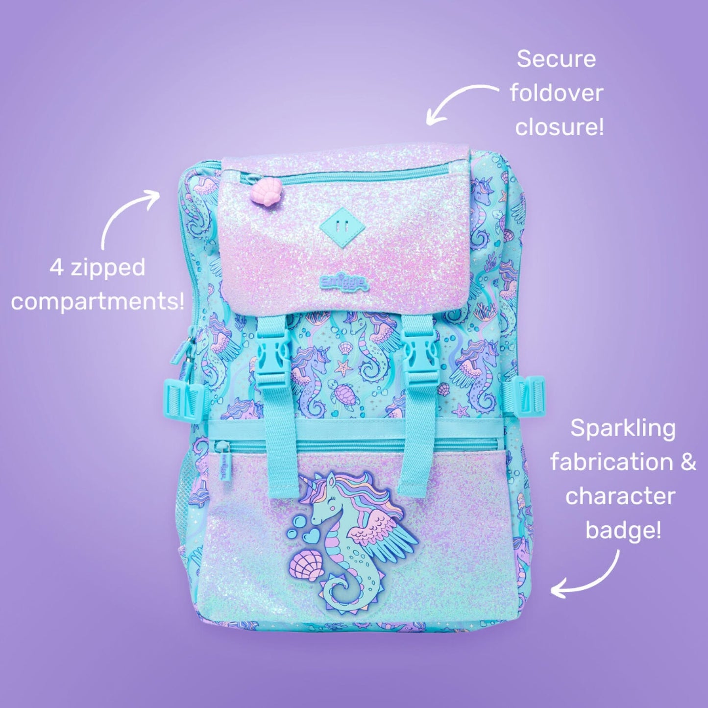 Big 18” Smiggle Backpack - Luxury Quality