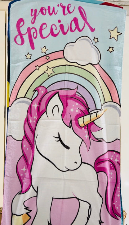 Kids Cute Bath Towel - 100% Cotoon - 60x120 cm (350GSM)
