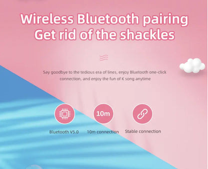 Sing Along  Mike - In Built Cute Bluetooth Mike with Speaker