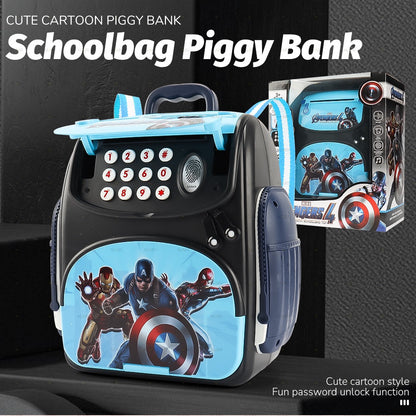 Electric Piggy Bank | Backpack Design | Finger Press Functions