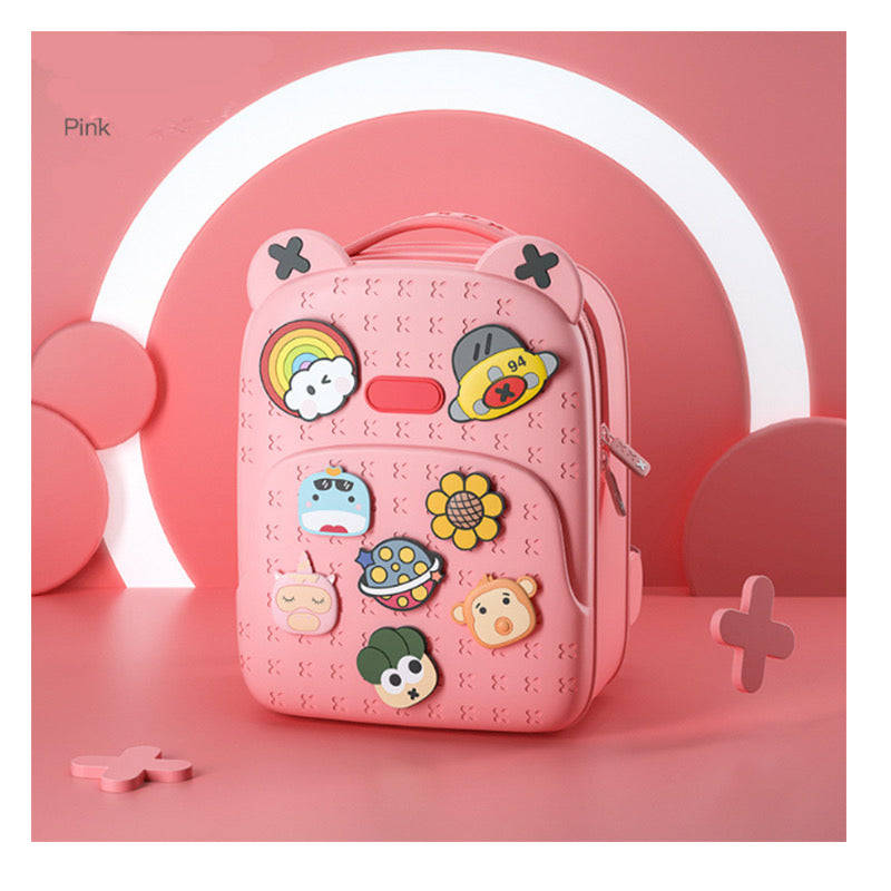 Crocs Style Silicone Backpack with DIY Jibbitz