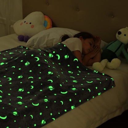 GLOWING BLANKET FOR KIDS (6 x 6 Feet size)