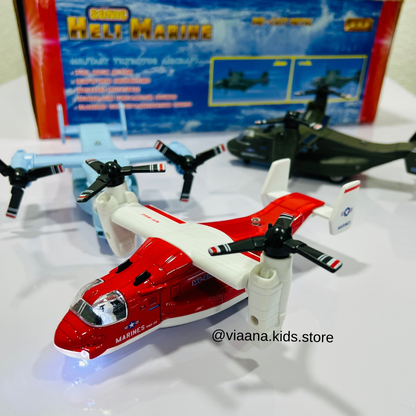 Military Airplane - Metal MV-22 Osprey Transport