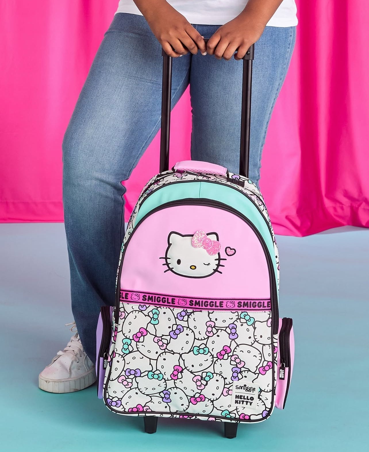 Smiggle Trolley Backpack - 18” Premium Quality