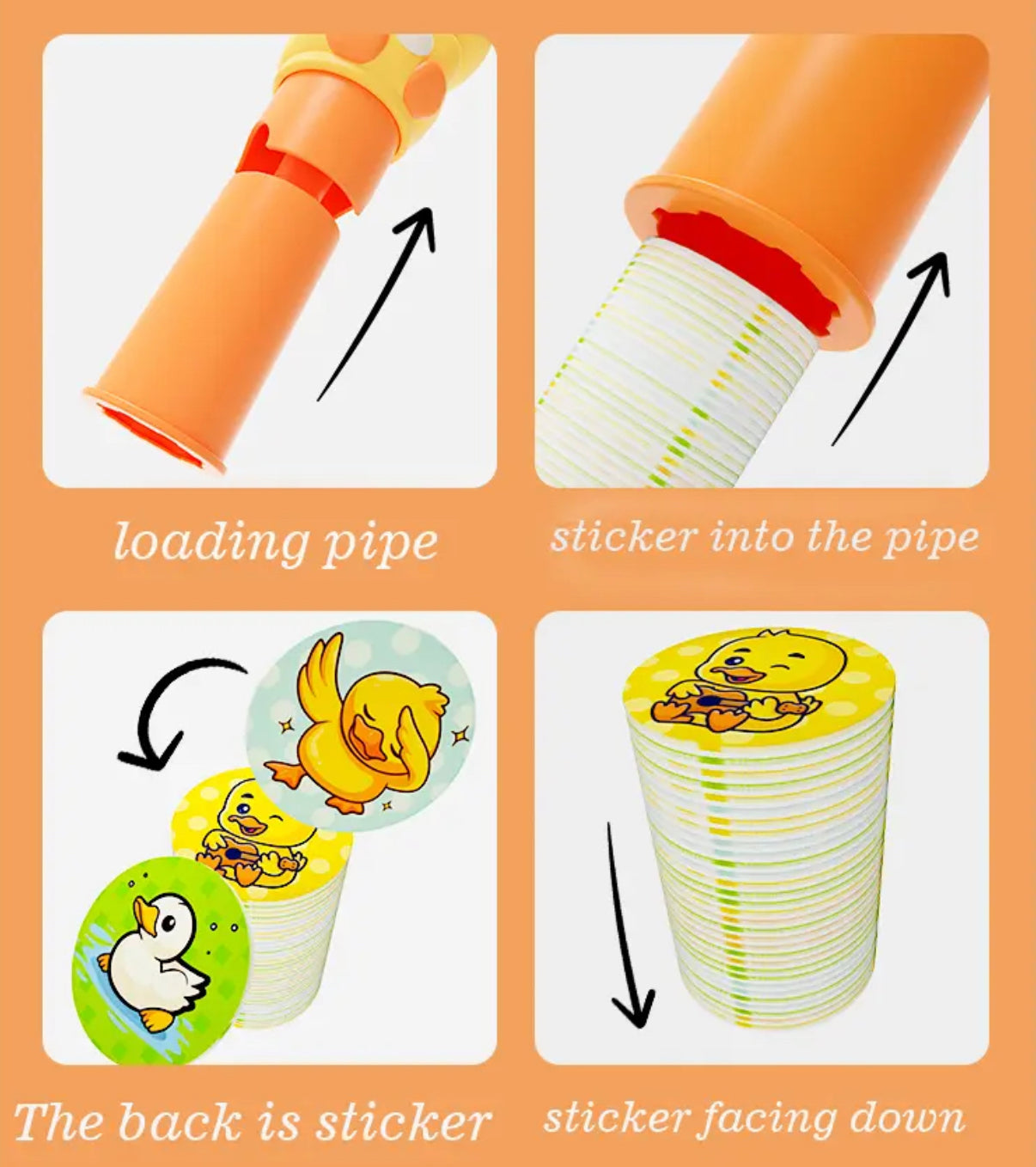 Magic Stamper- 100 Reusable Stickers