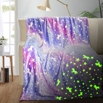 GLOWING BLANKET FOR KIDS (6 x 6 Feet size)