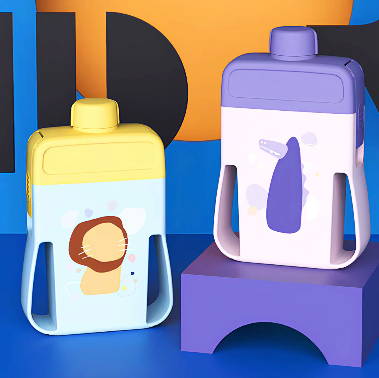 2in1 Lunchbox and Bottle - Silicone