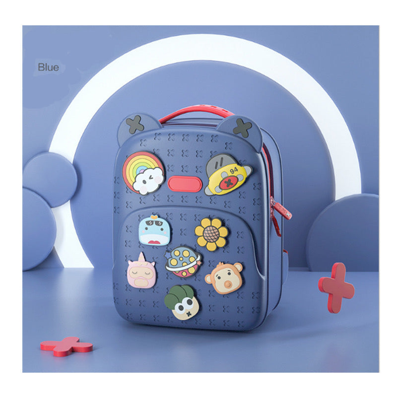 Crocs Style Silicone Backpack with DIY Jibbitz
