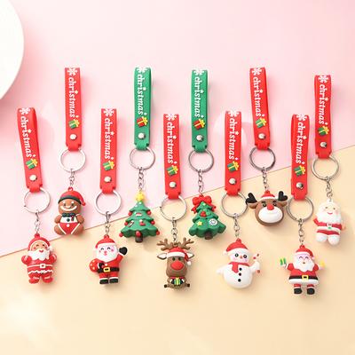 2D Christmas Keychains