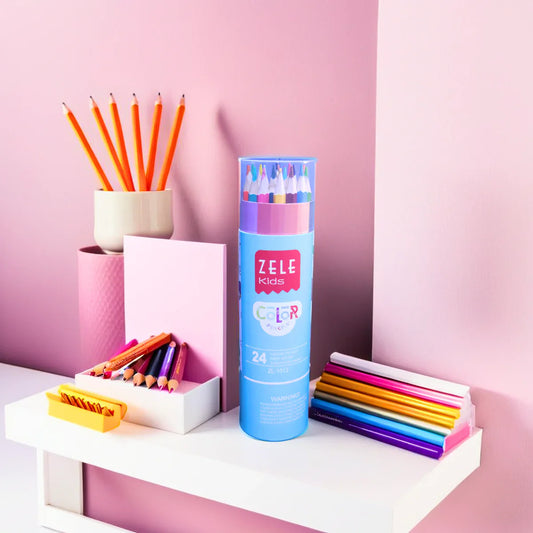 24 Colour Barrel - Art and Craft