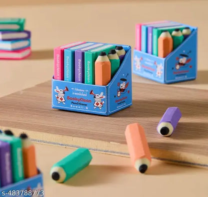 Book Shelf Erasers
