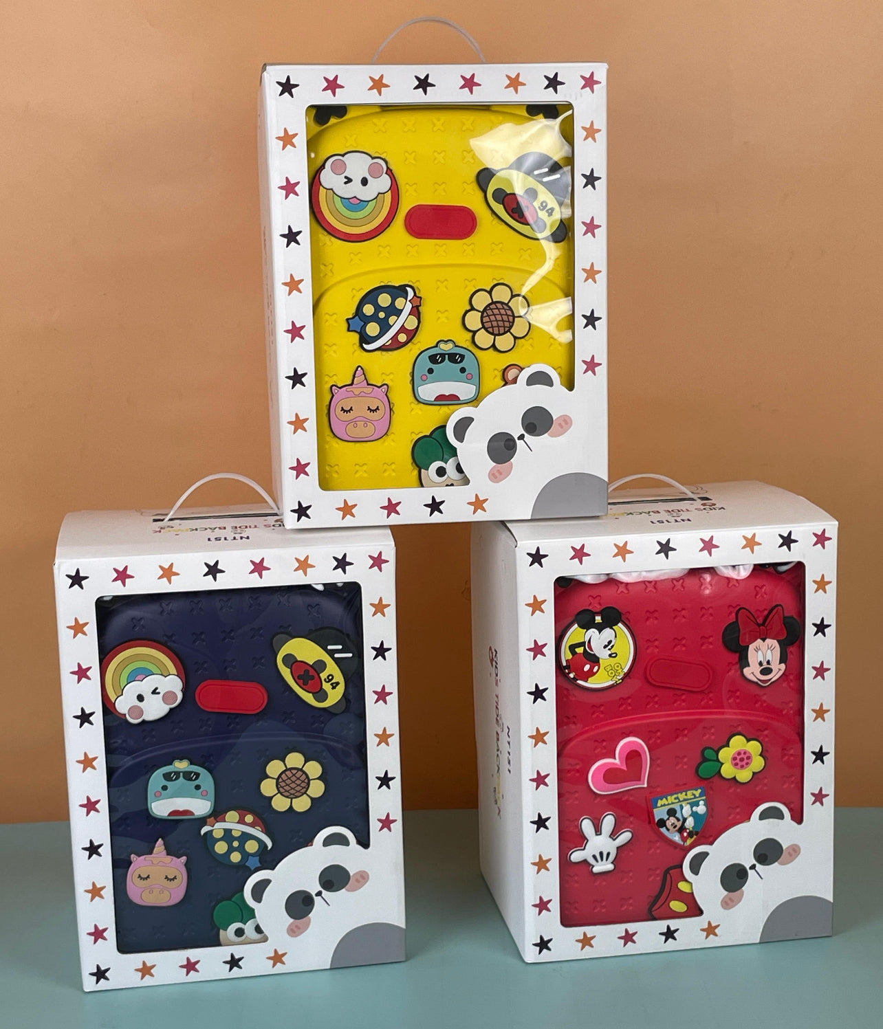 Crocs Style Silicone Backpack with DIY Jibbitz